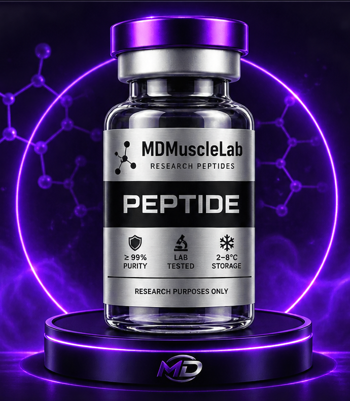 Fiole neutre de référence MDMuscleLab — Peptide